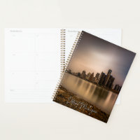Planificateur de calendrier Skyline de Detroit Mic