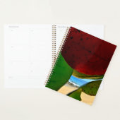 Planificateur de calme des Caraïbes - Feuilles tro (Devant avec enveloppe)