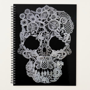 Planificateur de carnet crâne Crochet