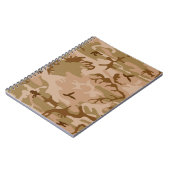 Planificateur de Carnet de Camouflage de sable du (Côté gauche)