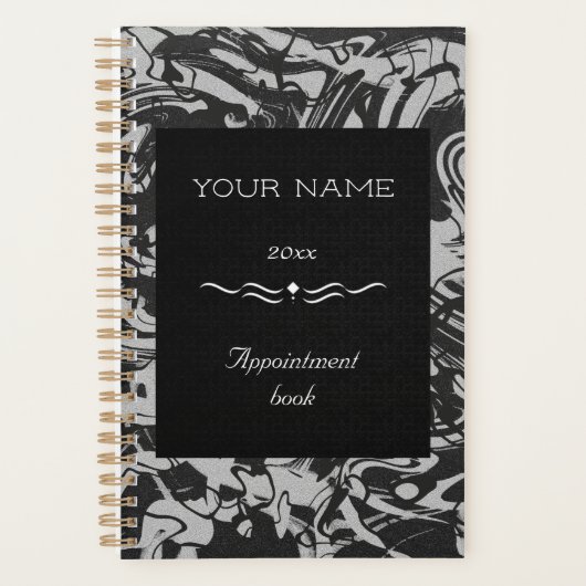 Planificateur de carnet de rendez-vous professionn (Devant)