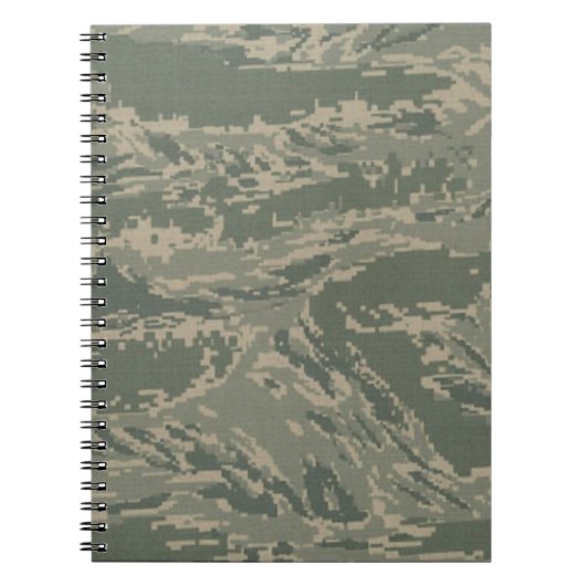 Planificateur de Carnet Spiral Camouflage Militair (Devant)