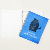 Planificateur de chats de nom personnalisé (Devant avec enveloppe)