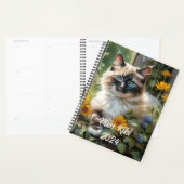 Planificateur de chats Ragdoll personnalisable (Devant avec enveloppe)