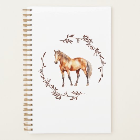 Planificateur de cheval Palamino (Devant)