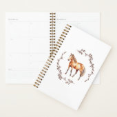Planificateur de cheval Palamino (Devant avec enveloppe)