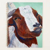 Planificateur de chèvre souriant (Devant)