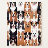 Planificateur de Chien Mignon (Dos)