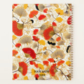 Planificateur de chiyogami Gingko Leaf (Dos)