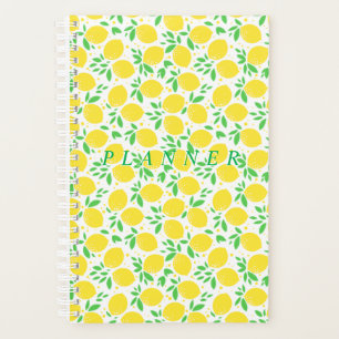Planificateur de citrons jaunes