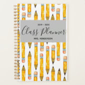 Planificateur de classe cadeau de l'enseignant (Devant)