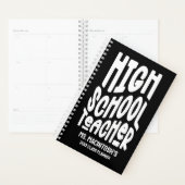 Planificateur de classe minimaliste pour professeu (Devant avec enveloppe)