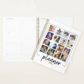 Planificateur de collage photo de script personnal (Devant avec enveloppe)