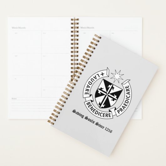 Planificateur de commandes dominicain (Devant avec enveloppe)