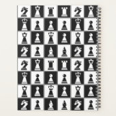 Planificateur de conception de pièces d'échecs (Dos)