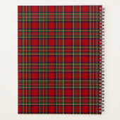 Planificateur de conception Red Plaid (Dos)