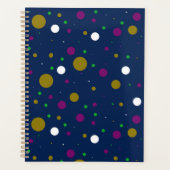 Planificateur de confetti chromatique (Devant)