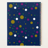 Planificateur de confetti chromatique (Dos)