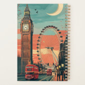 Planificateur de coucher de soleil de Londres (Dos)