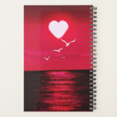 Planificateur de coucher de soleil romantique (Dos)