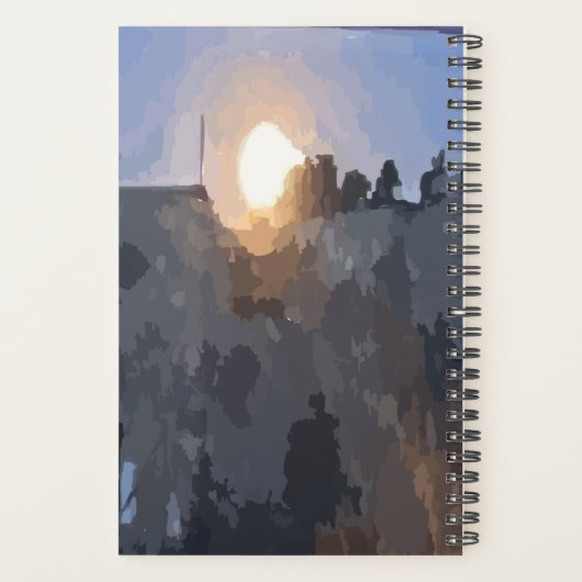 Planificateur de coucher du soleil (Dos)