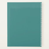 Planificateur de couronnes turquoises (Dos)