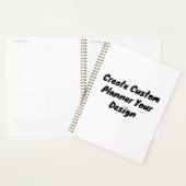 Planificateur de couverture souple personnalisé av (Devant avec enveloppe)