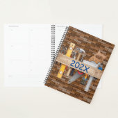 Planificateur de dates annuelles personnalisé (Devant avec enveloppe)