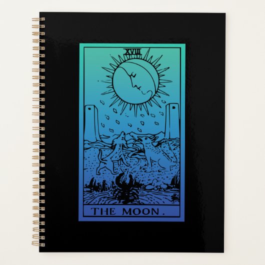 Planificateur de dégradé de carte Moon Tarot (Devant)