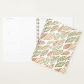 Planificateur de dérive de feuilles pastel (Devant avec enveloppe)