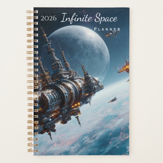 Planificateur de design Sci-Fi 2026 (Devant)