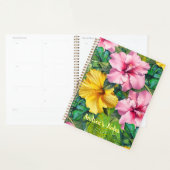 Planificateur de design tropical Hibiscus (Devant avec enveloppe)