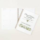 Planificateur de diététiste clinique Notes de pati (Devant avec enveloppe)