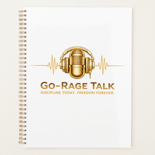 Planificateur de discipline Go-rage Talk (Devant)