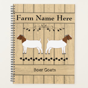 Planificateur de ferme de chèvre de garde personn