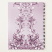 Planificateur de feuillage rose (Dos)