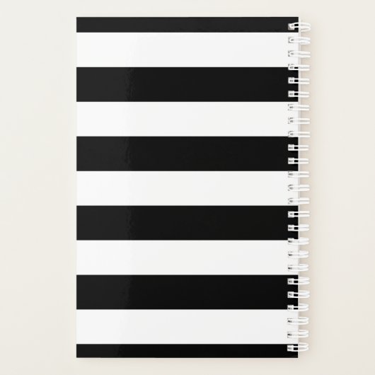 Planificateur de fleurs d'aquarelle violet et or (Dos)