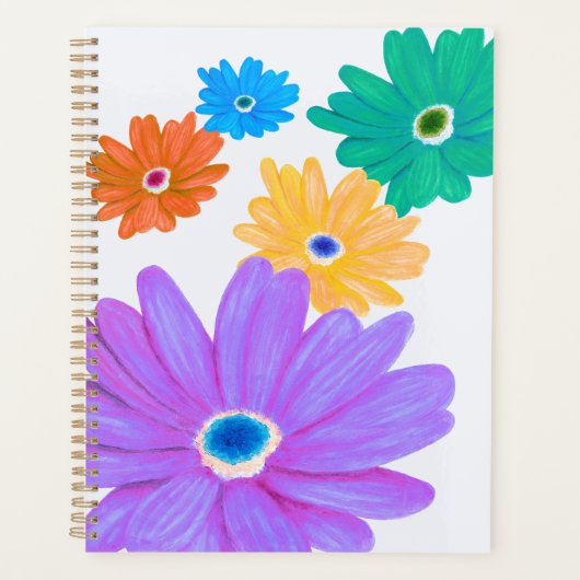 Planificateur de fleurs de printemps (Devant)