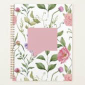 Planificateur de fleurs et d'insectes (Devant)