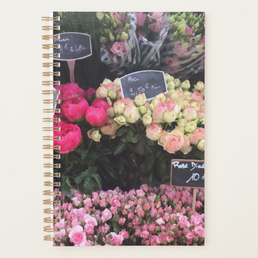 Planificateur de fleurs françaises (Devant)