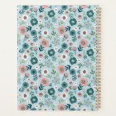 Planificateur de fleurs modernes minimes (Dos)