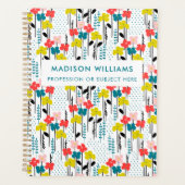 Planificateur de fleurs modernes minimes (Devant)