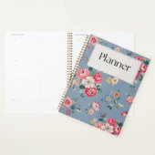 Planificateur de focus floral (Devant avec enveloppe)