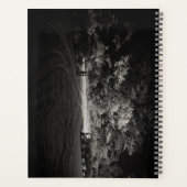 Planificateur de forêt enneigée de nuit (Dos)