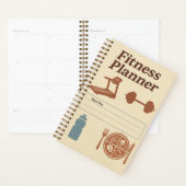 Planificateur de forme physique pour les entraînem (Devant avec enveloppe)
