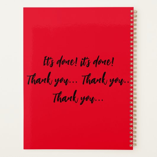 PLANIFICATEUR DE GESTION (Dos)