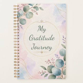 Planificateur de gratitude et de bien-être personn