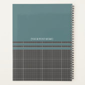 Planificateur de grille de blueprint moderne PR02 (Dos)