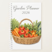 🥕🍅 Planificateur de Jardin 2026 🌱📔 (Devant)