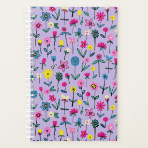 Planificateur de jardin de fleurs de lilas